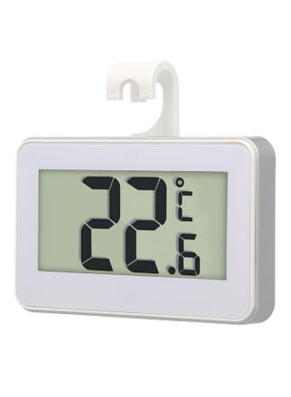 Digital LCD Refrigerator Thermometer With Adjustable Stand D0016 White - v1560157723/N26479976A_1