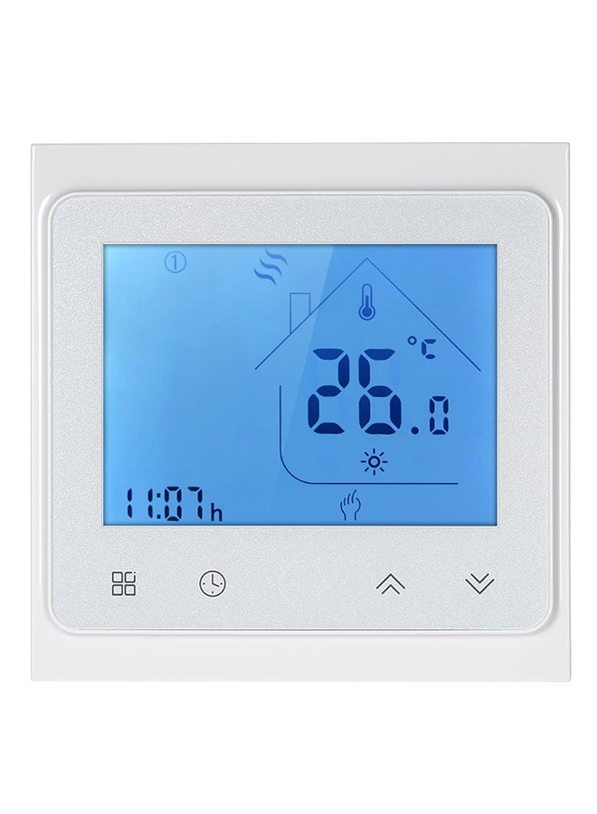 Water Heating Thermostat With Touchscreen 22277 White 