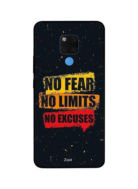 Protective Case Cover For Huawei Mate 20X No Fear No Limits No Excuses