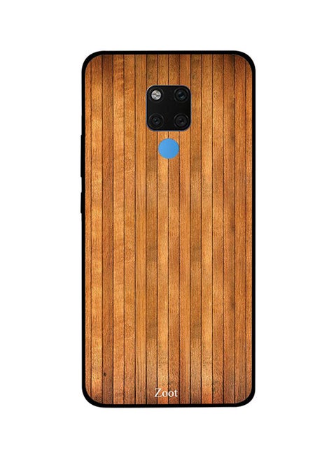 Protective Case Cover For Huawei Mate 20X Wooden Multiple Vertical Lines