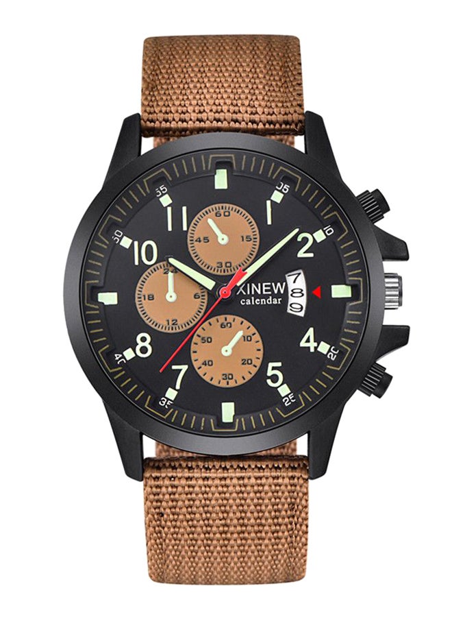 XINEW men Fabric Analog Watch XINNEW-20 - Image 2