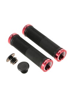 GUB Anti-Slip Cycling Handlebar Hand Grips With End Plugs Caps  - Image 2