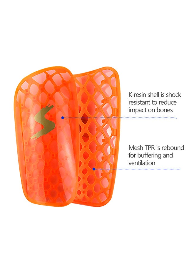 Generic 2-Piece Board Soccer Training Calf Protector Breathable Football Leg Pad - Image 2