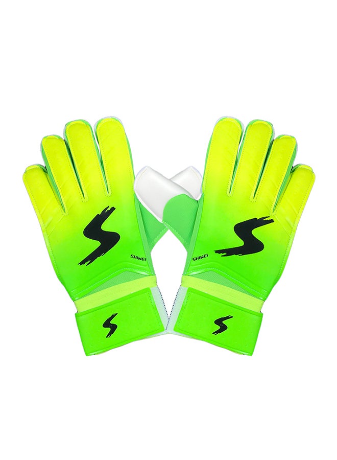 Generic Finger Protection Latex Soccer Goalkeeper Gloves - Image 2