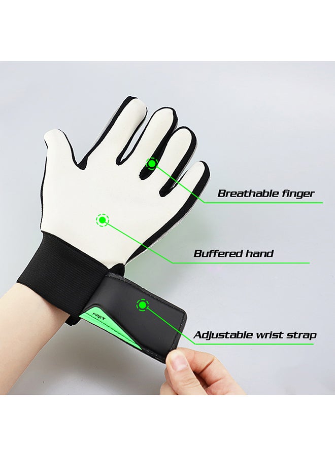 Generic Finger Protection Latex Soccer Goalkeeper Gloves  - Image 2