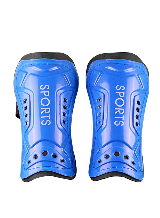 Generic 2-Piece Protective Board Soccer Training Calf Protector Breathable Football Leg Pad