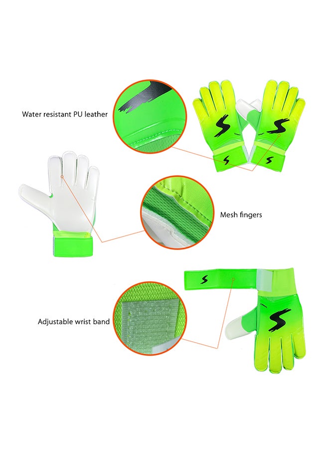Generic Finger Protection Latex Soccer Goalkeeper Gloves - Image 3