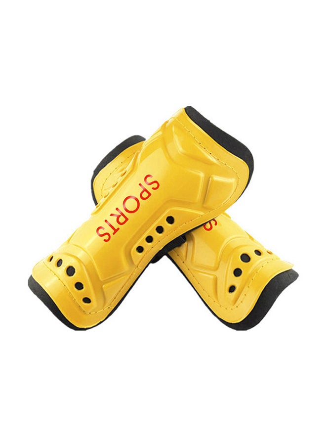 Generic 2-Piece Protective Board Soccer Training Calf Protector Breathable Football Leg Pad  - Image 2