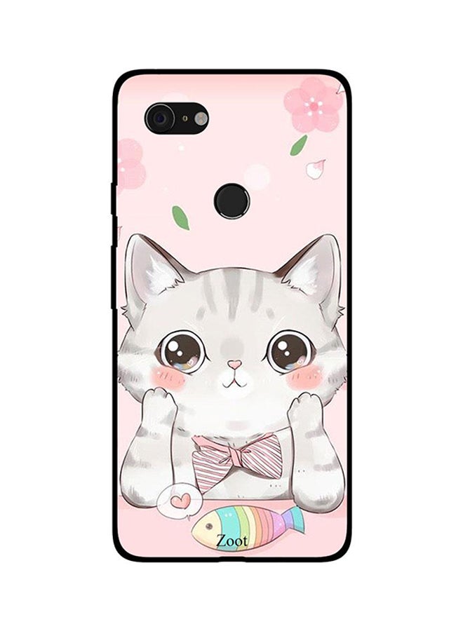 Skin Case Cover -for Google Pixel 3 Cat Fish Cat Fish