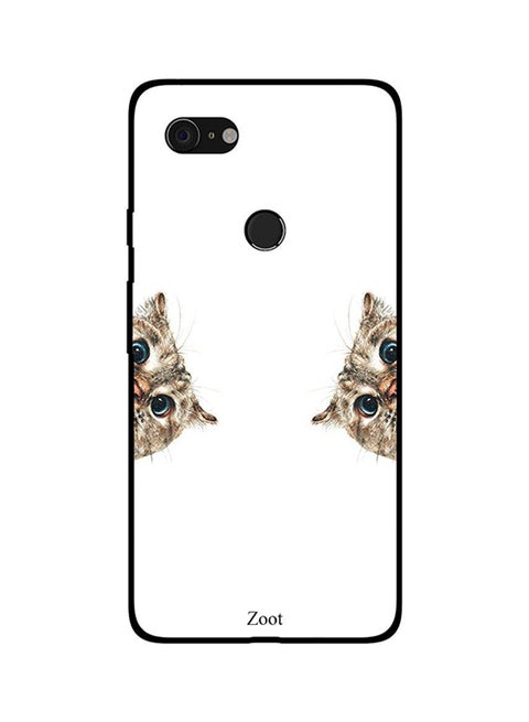Skin Case Cover -for Google Pixel 3 Sneaky Cat Sneaky Cat