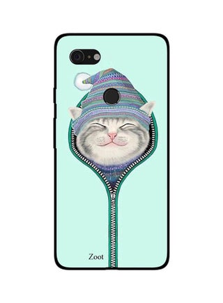 Skin Case Cover -for Google Pixel 3 Cat Zipped Cat Zipped - v1560170780/N26603757A_1
