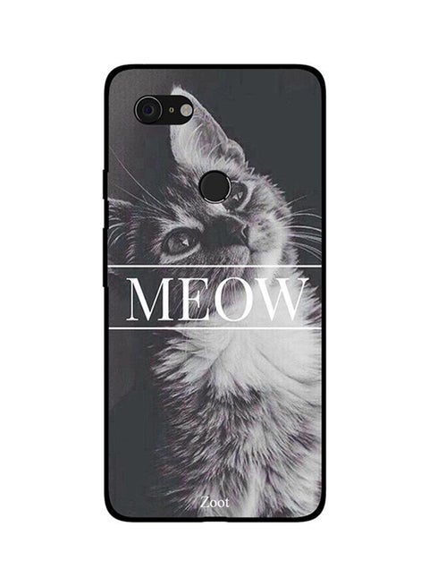 Skin Case Cover -for Google Pixel 3 Meow Cat Meow Cat