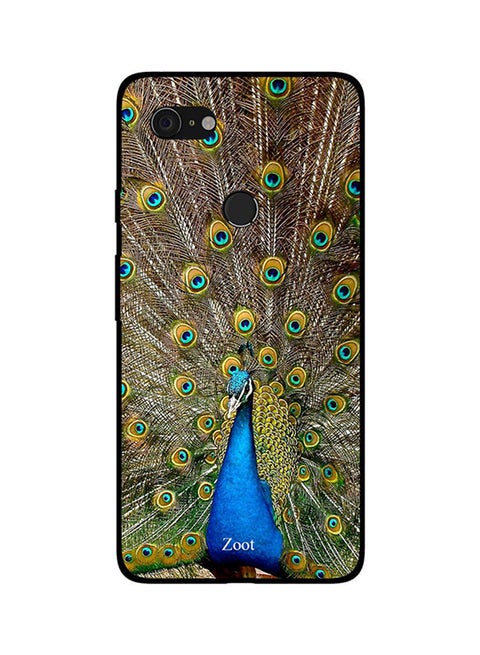 Skin Case Cover -for Google Pixel 3 Peacock Feathers Peacock Feathers