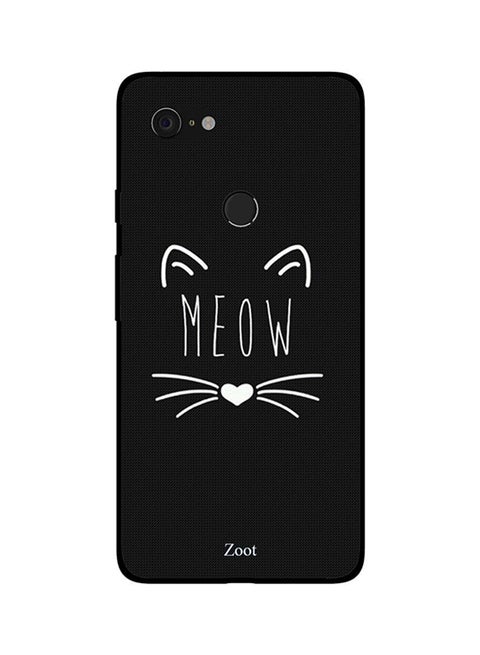 Skin Case Cover For Google Pixel 3 Meow