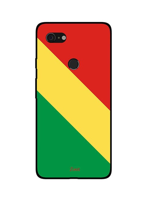 Skin Case Cover -for Google Pixel 3 Congo Flag Congo Flag
