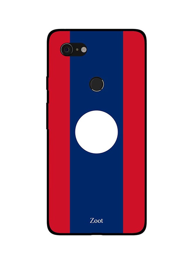 Skin Case Cover -for Google Pixel 3 Laos Flag Laos Flag