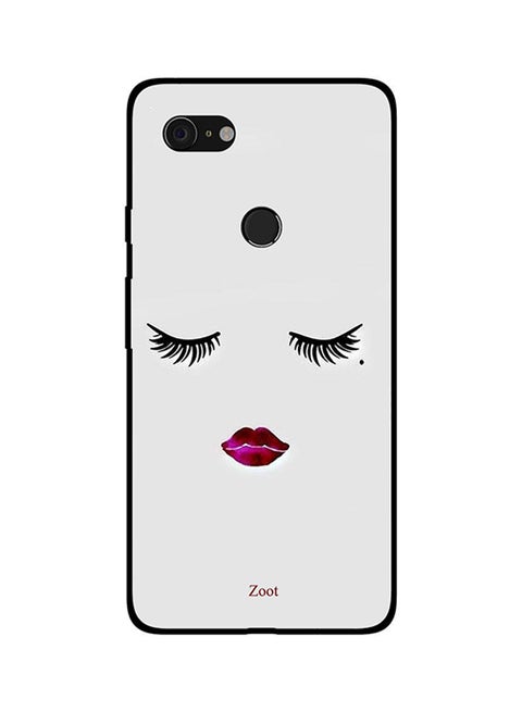 Skin Case Cover For Google Pixel 3 Eyelashes