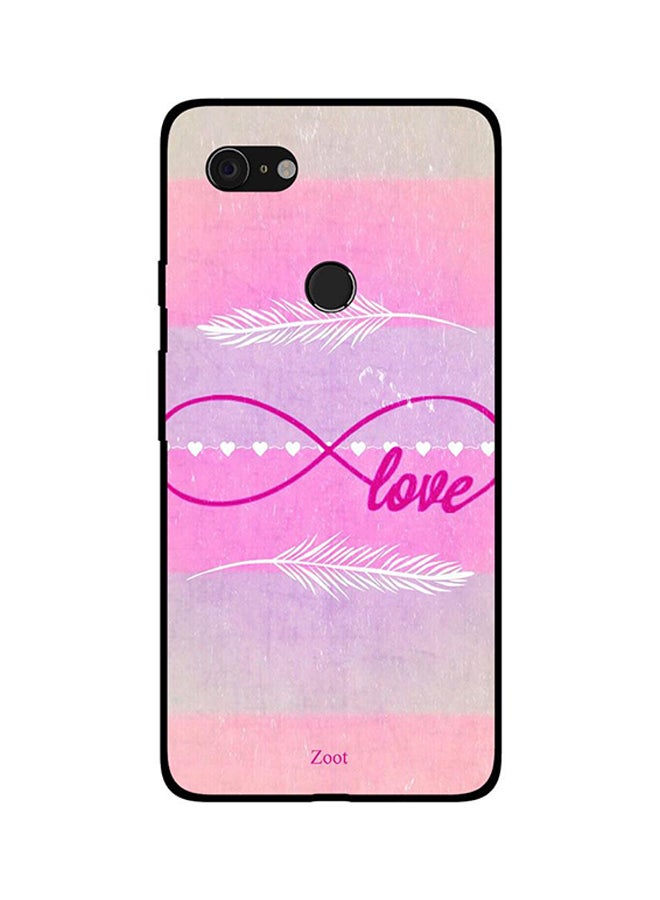 Skin Case Cover -for Google Pixel 3 Infinite Love Infinite Love