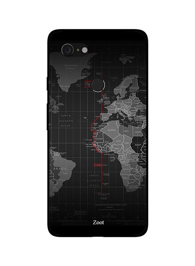 Skin Case Cover -for Google Pixel 3 Ocean Borders Ocean Borders