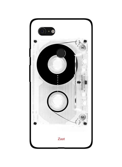 Skin Case Cover -for Google Pixel 3 B&W Cassette B&W Cassette