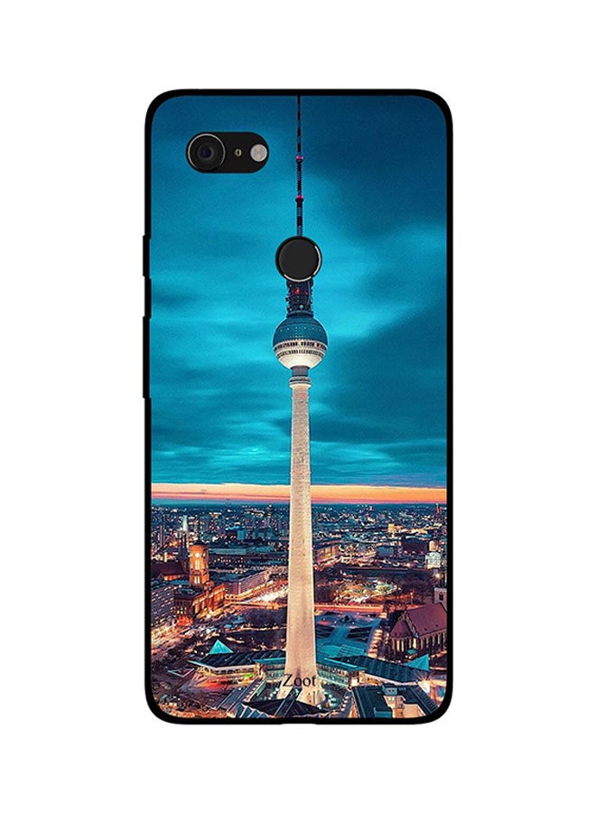 Skin Case Cover -for Google Pixel 3 Sky Tower Sky Tower