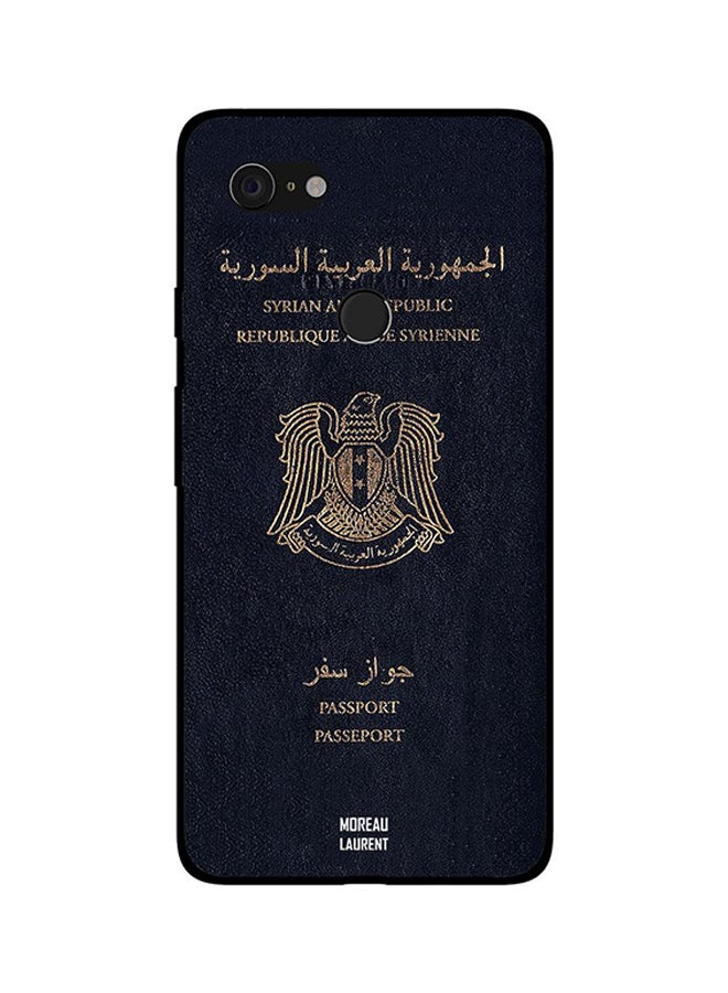 Moreau Laurent - Skin Case Cover -for Google Pixel 3 Syria Passport Syria Passport - Image 1