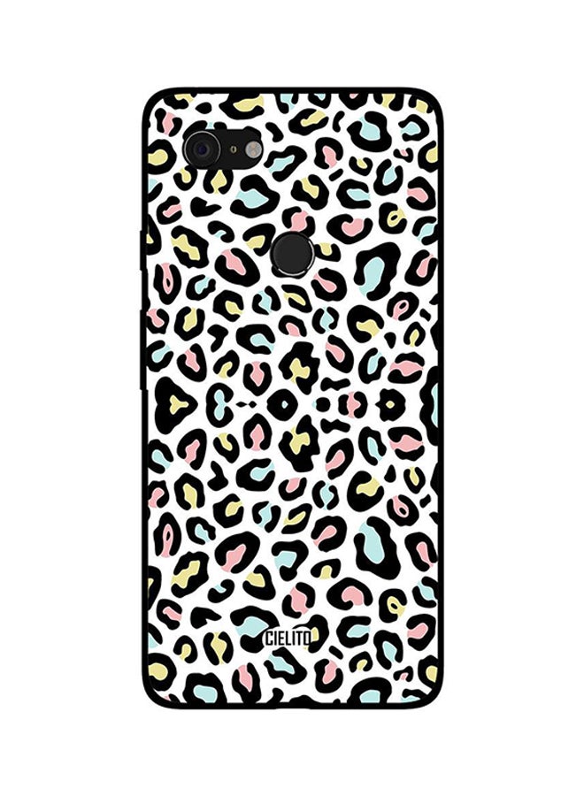 Skin Case Cover -for Google Pixel 3 Colorful Leopard Print Colorful Leopard Print