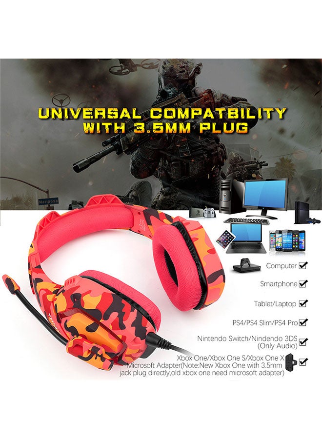 onikuma Stereo Wired Over-Ear Headphone With Mic  - Image 2
