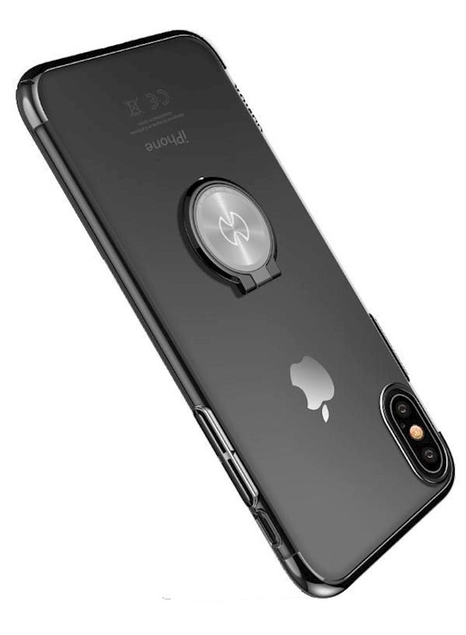 Xundo Magic Series Case Cover With Ring For Apple iPhone X Clear/Black  - Image 1