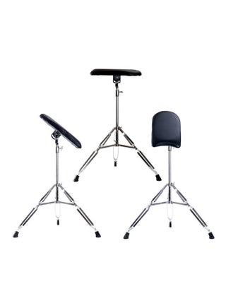 Tattoo Shelf Bracket Rest Stand Silver/Black