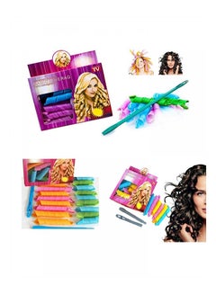 Magic Leverage Hair Rollers Green/Blue/Yellow