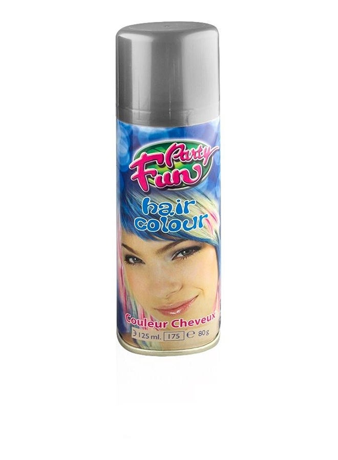 PARTY FUN Hair Color Spray Silver 125ml