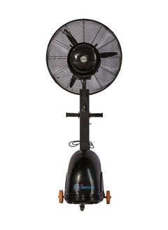 26 Inch Portable Misting Fan Black