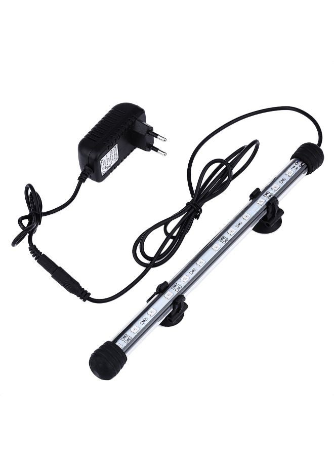 مصباح إضاءة LED لحوض السمك وردي 28سم