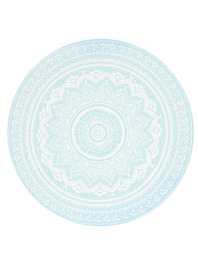 Round Beach Towel Multicolour 130 x 175cm - Image 2