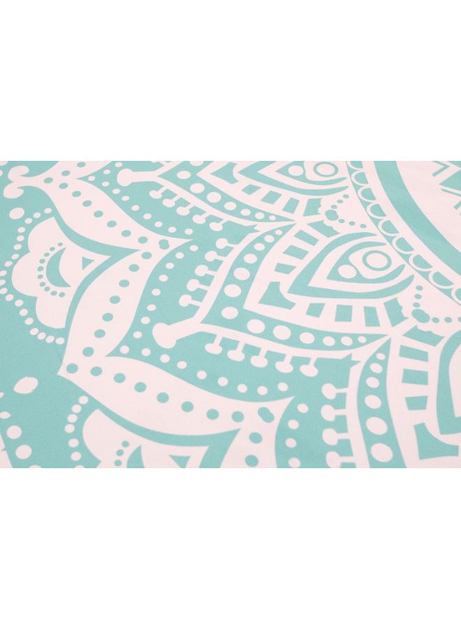 Round Beach Towel Multicolour 130 x 175cm - Image 4