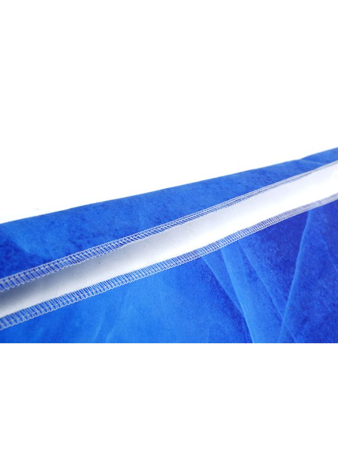 Microfiber Ripple Beach Towel Blue 80 x 160cm - Image 2