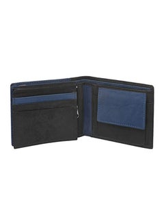 RAG&SAK Bloke Bifold Leather Wallet Blue/Black  - Image 3