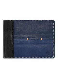 RAG&SAK Bloke Bifold Leather Wallet Blue/Black  - Image 1
