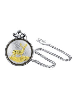 BLING JEWELRY men Gold And Rhodium Plated Analog Pocket Watch WFW-XL65  - Image 1