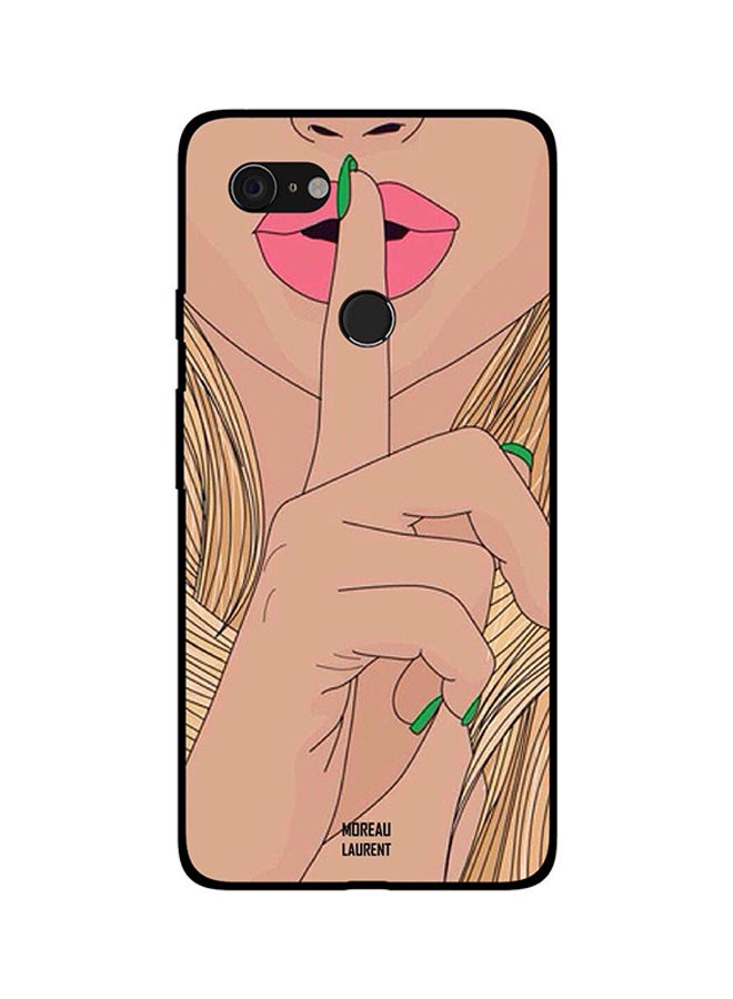 Skin Case Cover For Google Pixel 3XL Shhhh