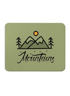 واكيليشيس لوحة ماوس تعبر عن السفر: بطبعة كلمة "Mountains" 
