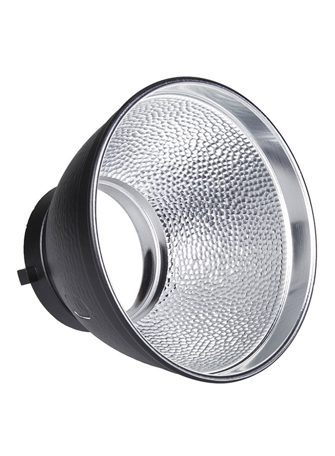 NiceFoto Standard Reflector Diffuser Lamp Shade Dish Black 