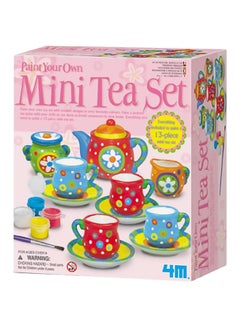 4m 13-Piece Tea Set Painting Kit  - Image 1