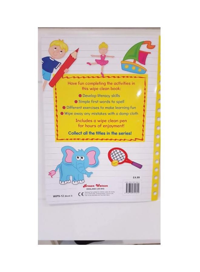 Ready for School Spelling Notebook With Pen Yellow/Pink/White - Image 2