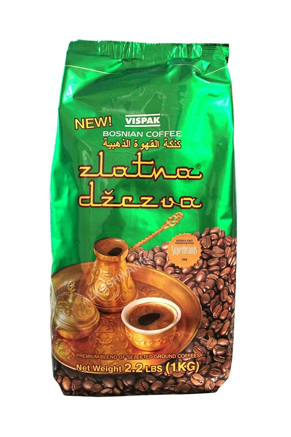 Zlatna Dzezva - Ground Coffee 1kg - Image 1
