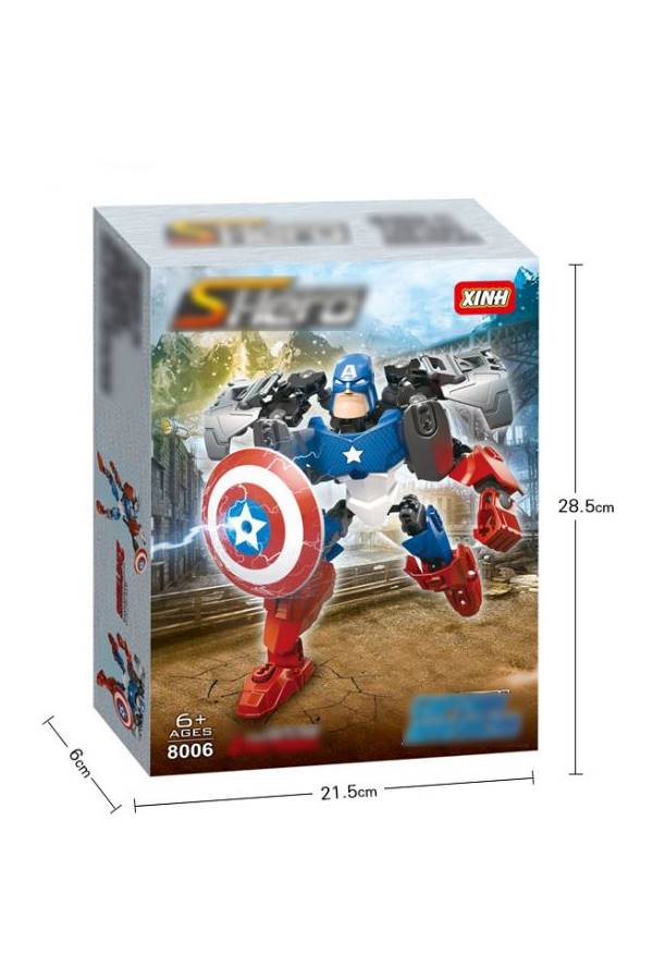 Avenger Captain America Robot Model - Image 2