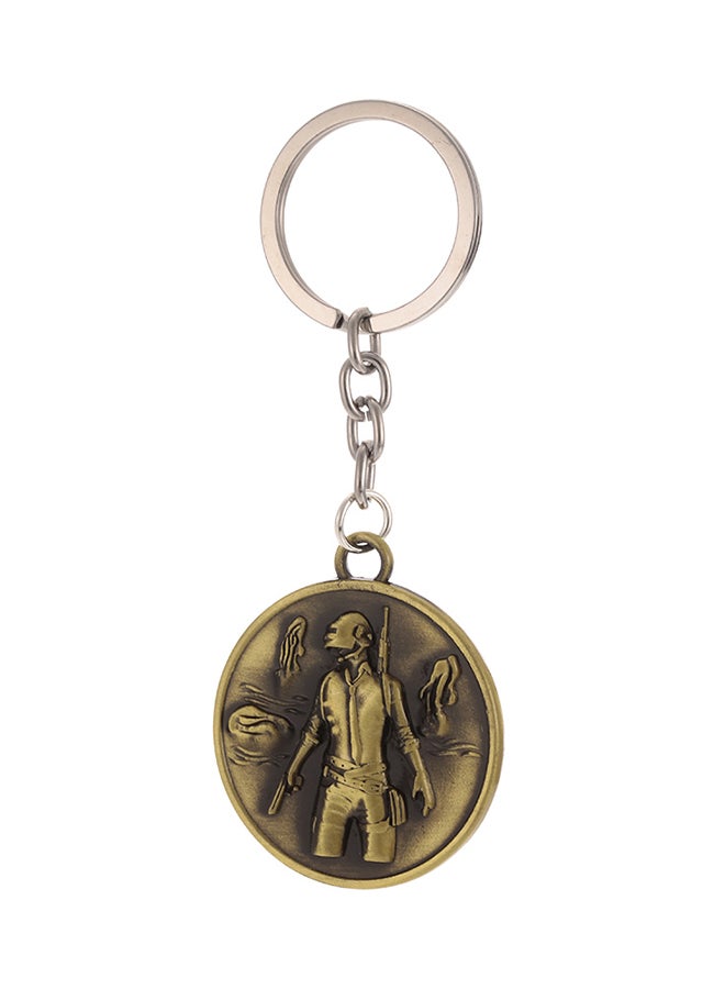 PUBG Game Alloy Pendant Keychain 