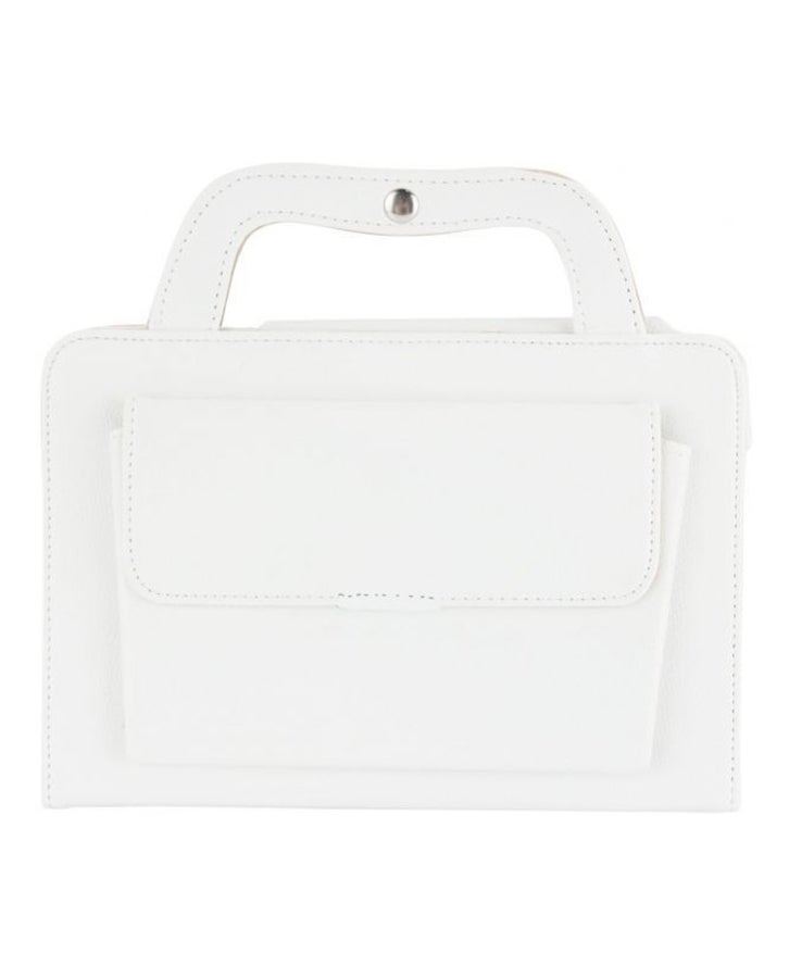 Leather Case Cover For Apple iPad 2/3/4 White  - Image 3