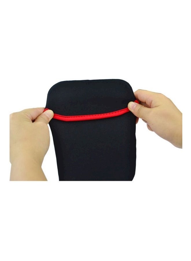 Protective Sleeve Cover For Android Tablets 9.7-Inch Black/Pink  - Image 3